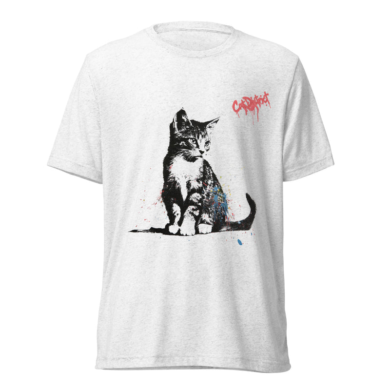 innosent. — Cat District tri-blend shirt
